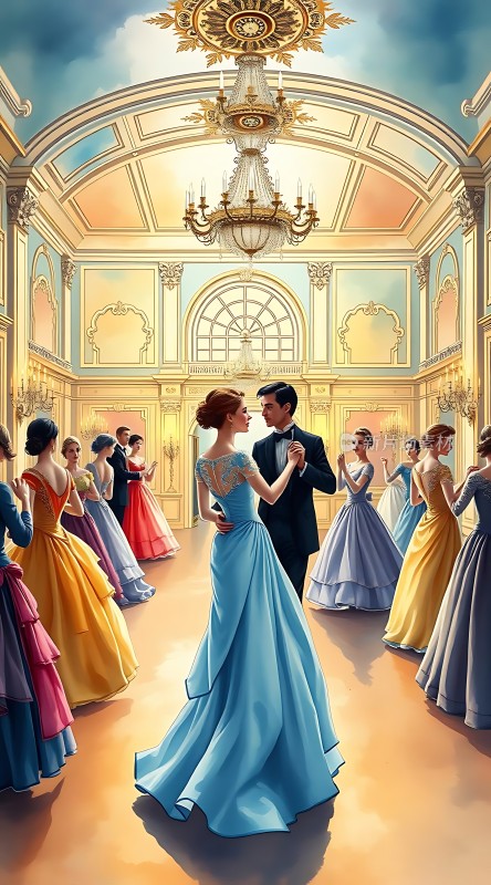 舞会上的优雅时光