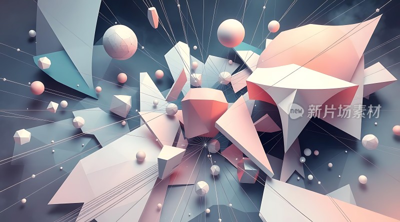 新片场素材几何世界