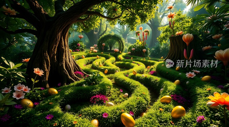 奇幻森林秘境探险之旅