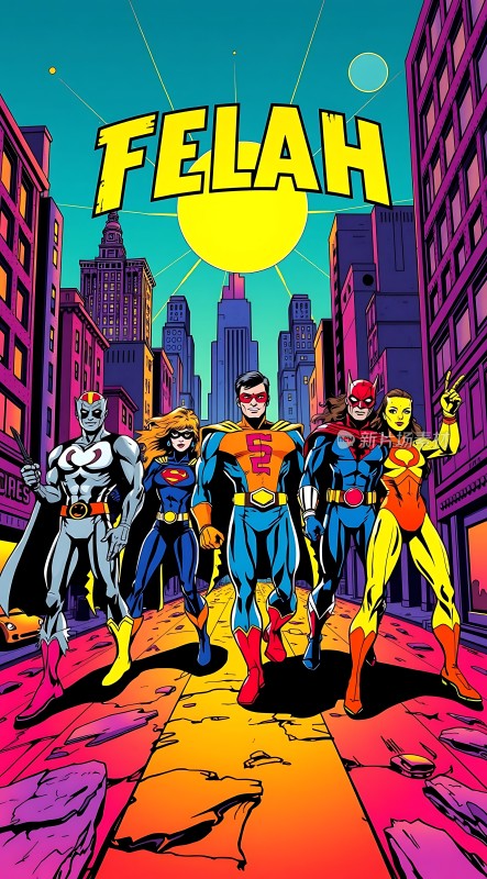 FELAH超级英雄团队集结