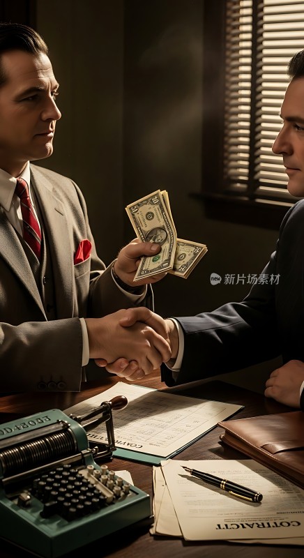 金钱交易下的握手协议