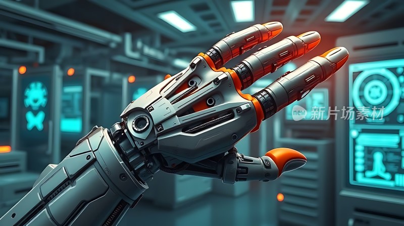 机械手臂科技感十足
