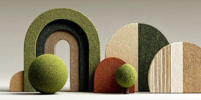 多彩几何形状立体摆件 多彩几何形状立体摆件