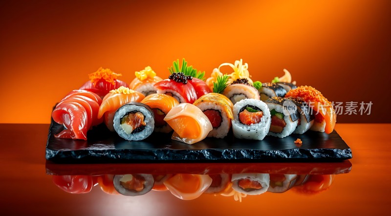 日式寿司大集合美味尽在其中！