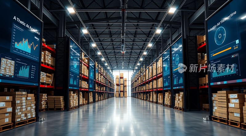 智能仓库高效物流管理