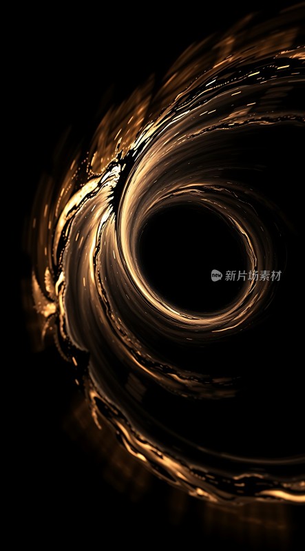 金色漩涡隧道