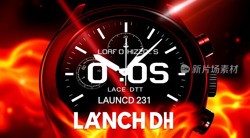 新片场素材LORFOHIZZOS腕表LAUNCD231LANCHDH