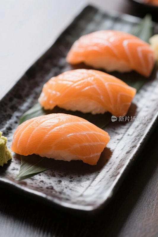 寿司美食特写画面