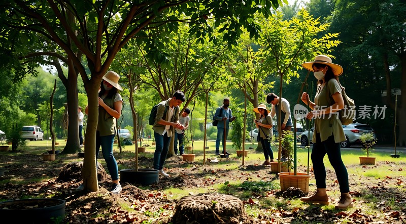 绿色行动共筑美好家园