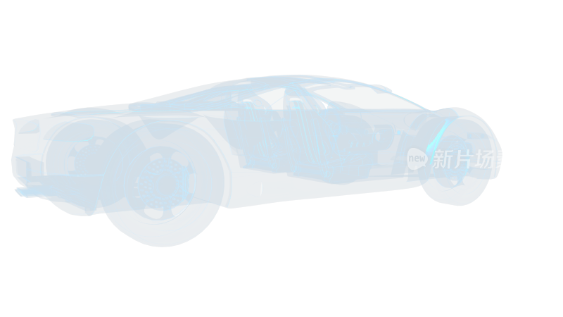 奥迪赛车汽车 概念车Audi Avus