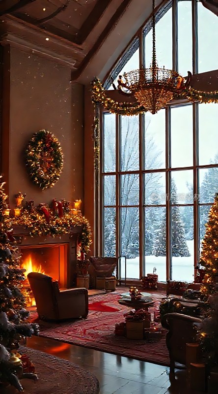 圣诞温馨客厅