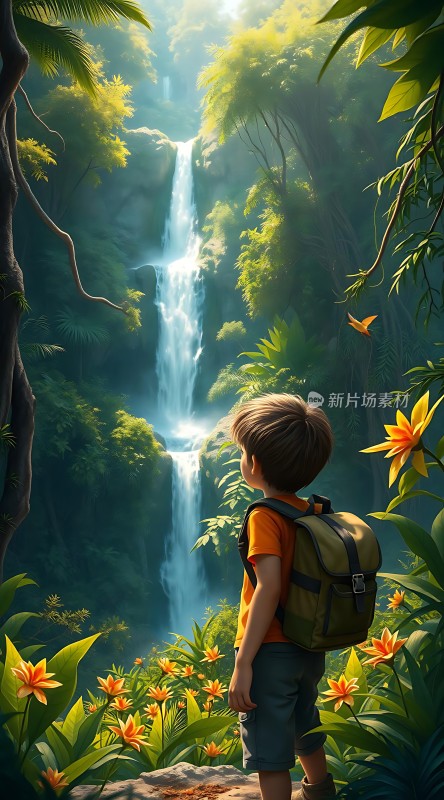 探索瀑布奇观发现自然之美