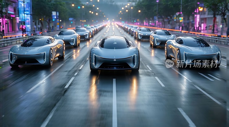 未来之城智能出行新时代