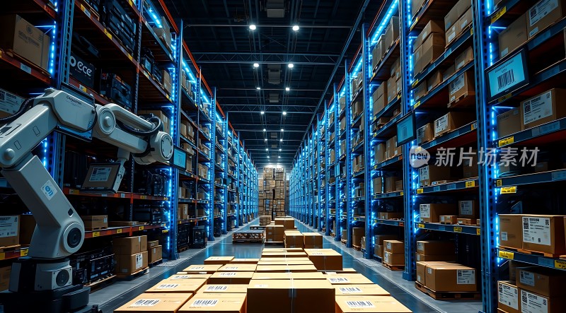 智能仓储系统高效运作