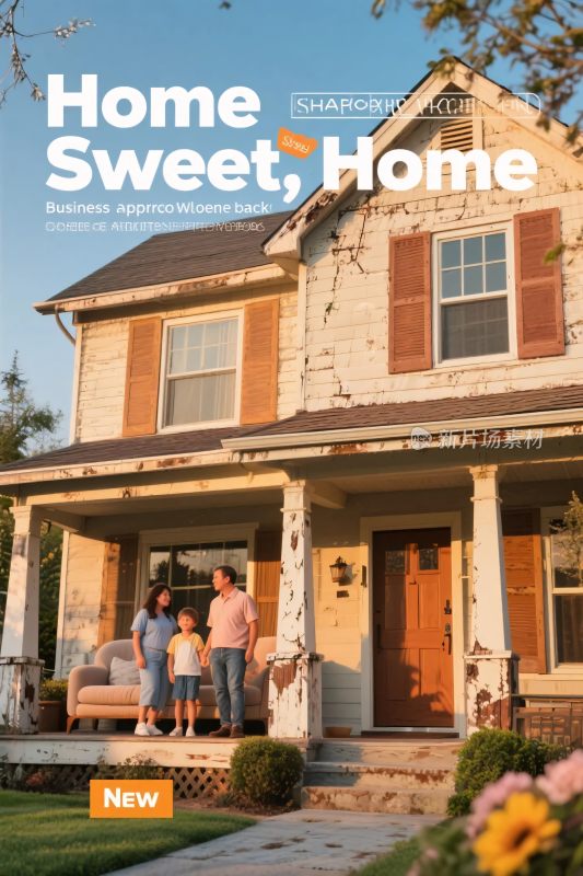 温馨家庭住宅场景