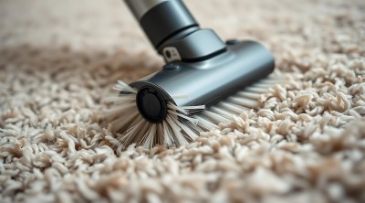 吸尘器清洁地毯