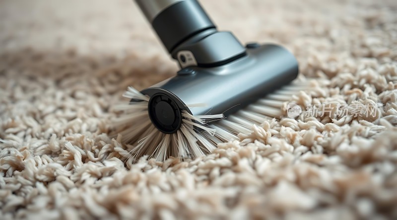 吸尘器清洁地毯