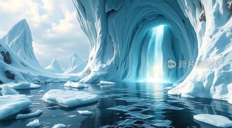 冰洞奇景