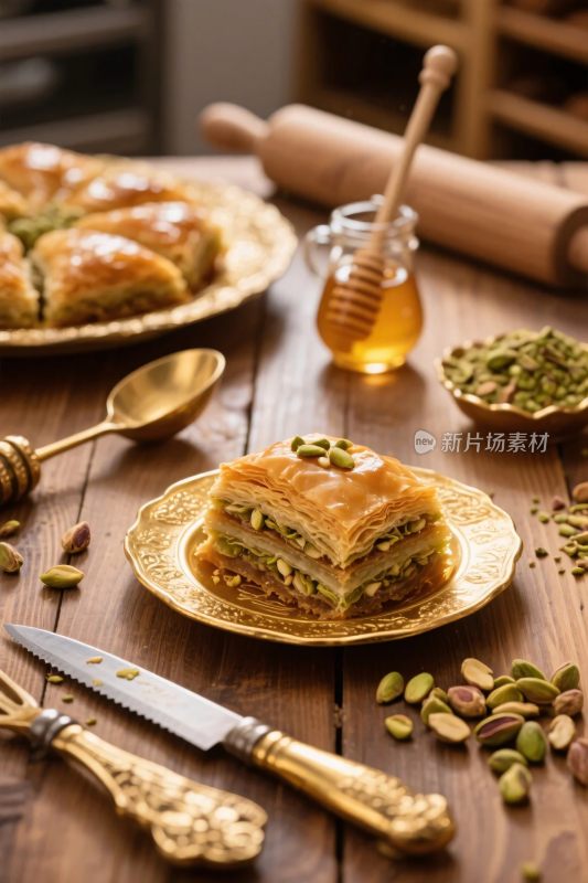 美食烘焙甜点展示