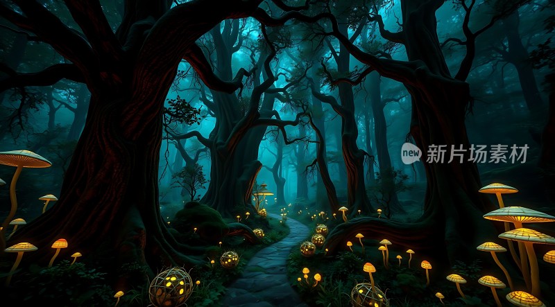 神秘森林秘境探险之旅