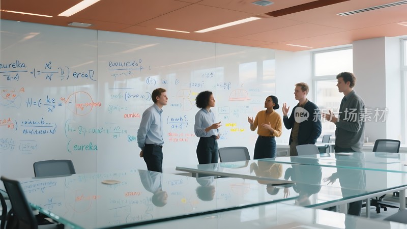 团队协作头脑风暴会议