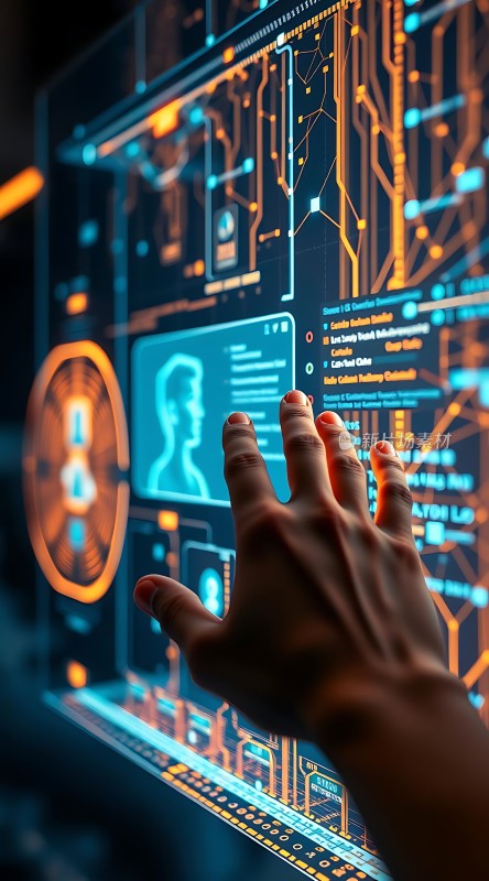 科技未来交互界面