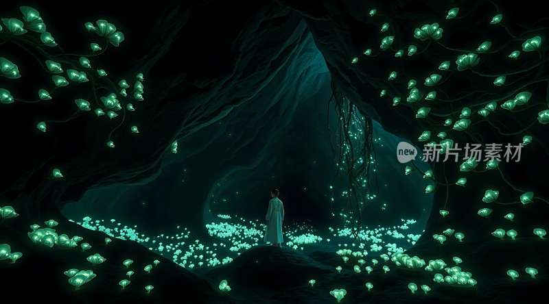 神秘洞穴中的奇幻之旅