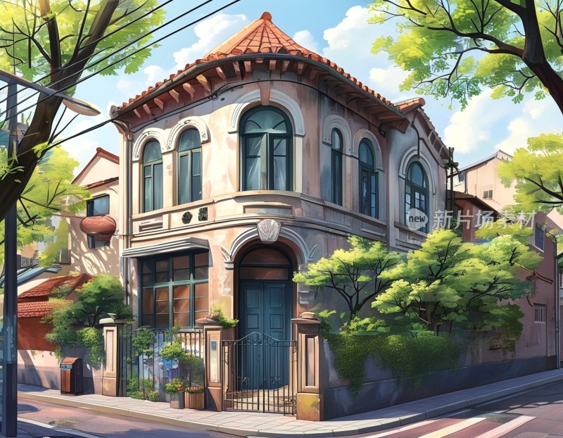 上海老洋房风景