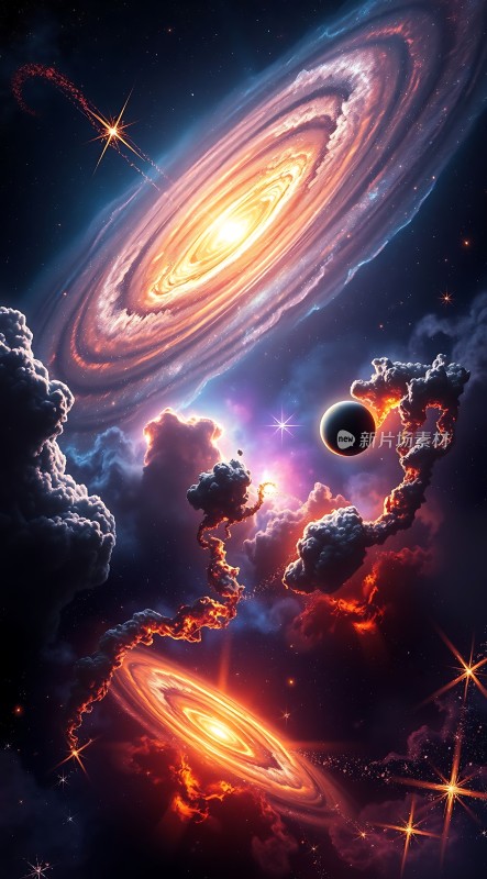 宇宙奇观星云、行星与恒星