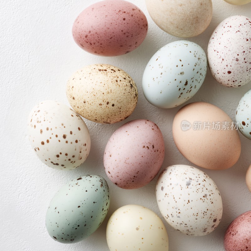 多彩斑点彩蛋插画