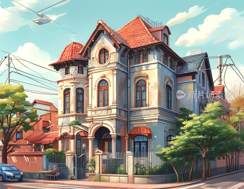 上海老洋房风景