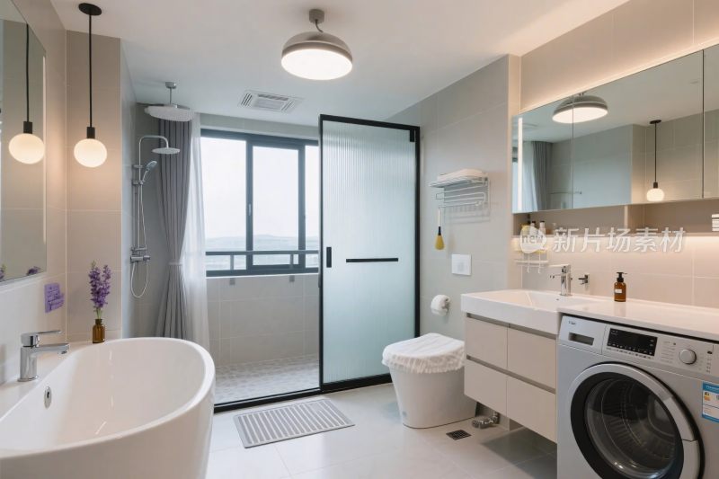 现代简约卫浴空间