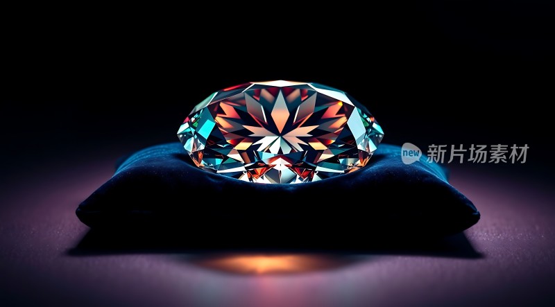 璀璨钻石闪耀光芒