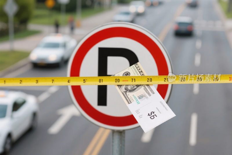 交通标志测量场景