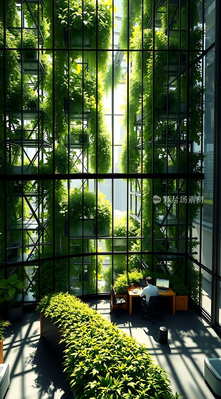 绿色生态办公空间