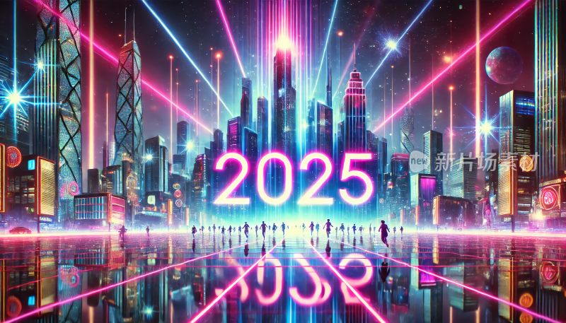 赛博朋克之夜奔向2025