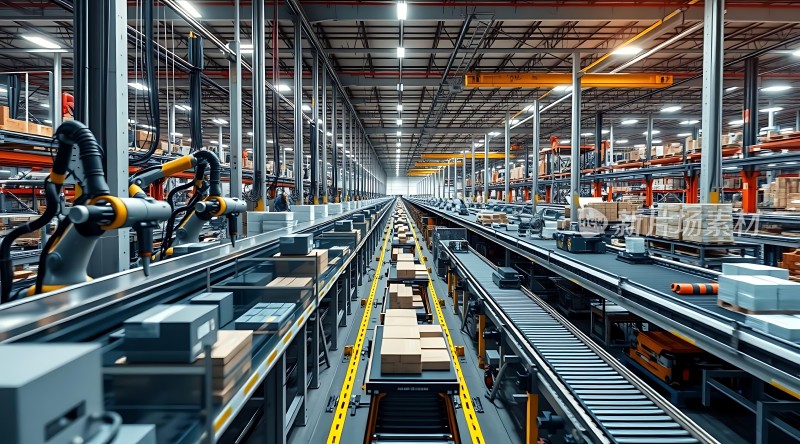 智能物流中心自动化仓库的高效运作