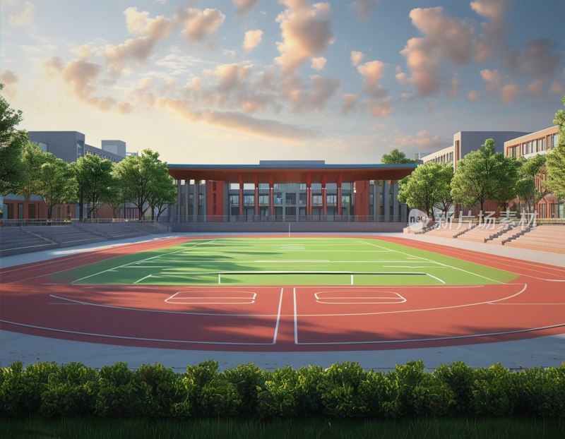 校园运动场