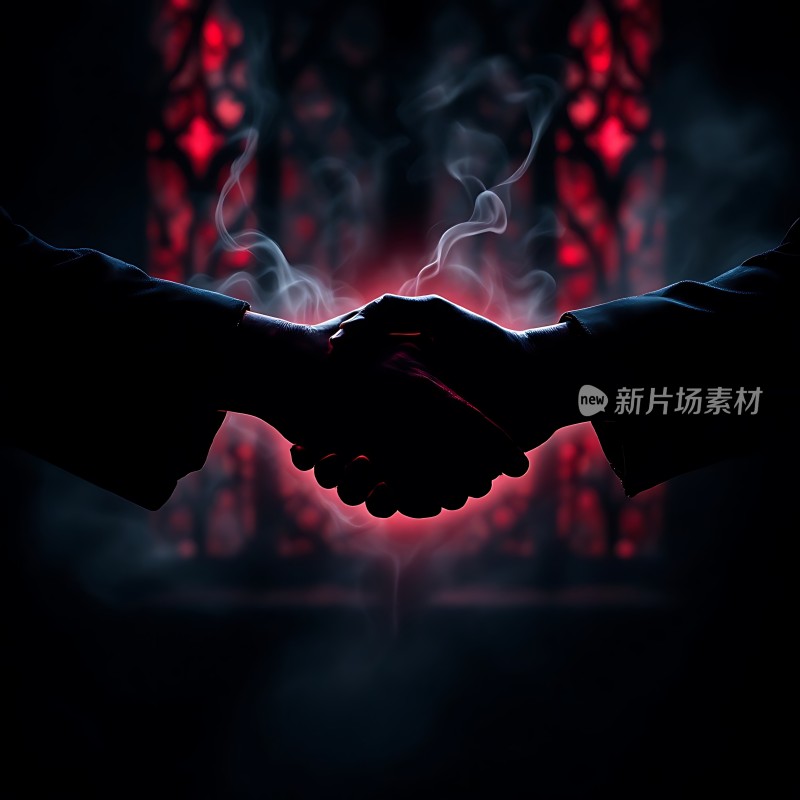 暗夜握手神秘交易