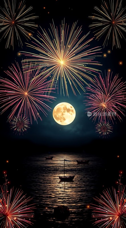 海上明月烟花夜