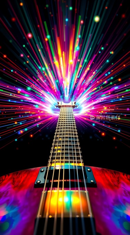吉他光芒四射