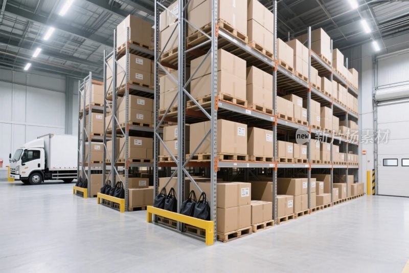 仓库货架仓储场景