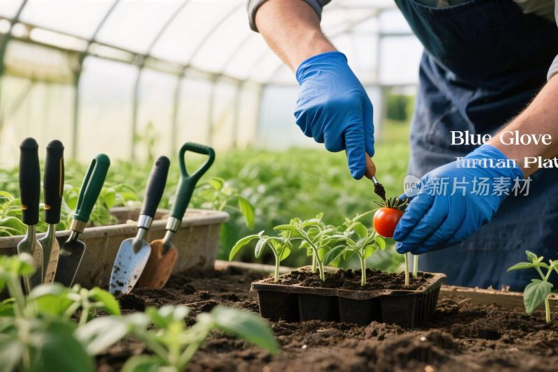 温室园艺种植场景