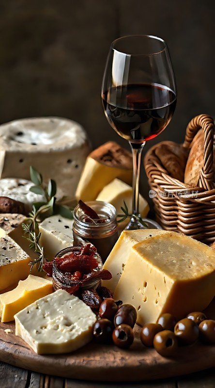 红酒奶酪拼盘