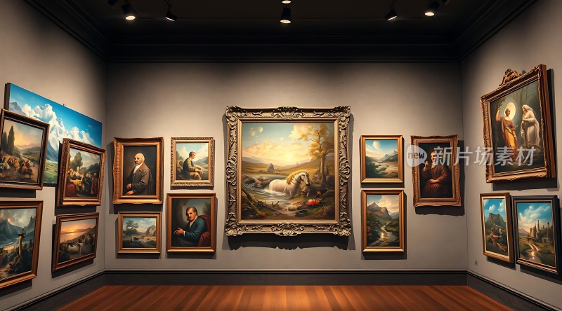 艺术殿堂经典画作荟萃