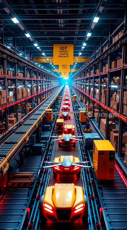 智能物流中心未来仓储新篇章