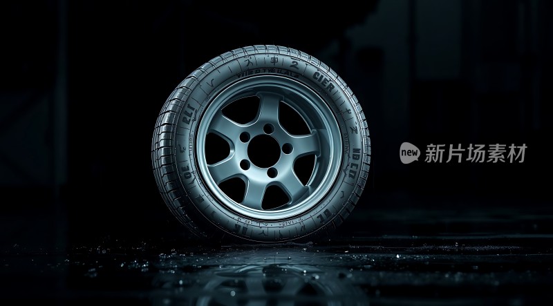 新片场素材 轮胎轮毂展示