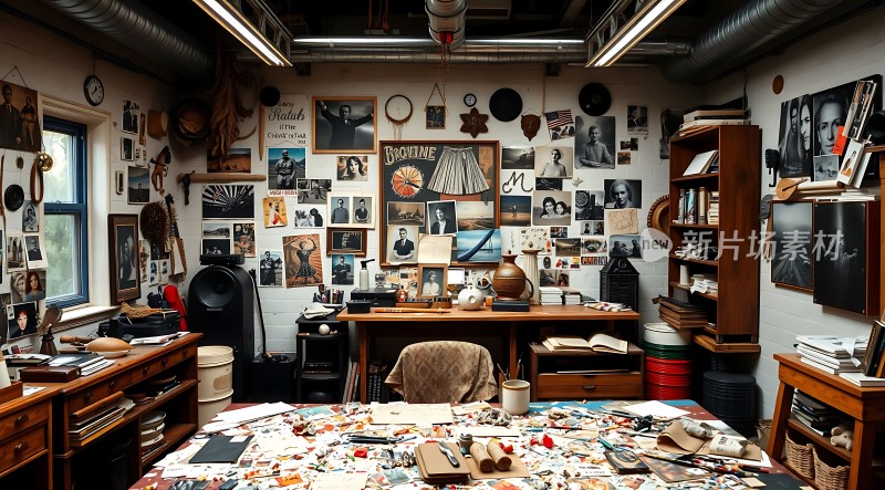 艺术工作室创意与灵感交织的空间