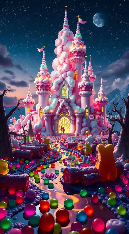 糖果城堡梦幻之夜