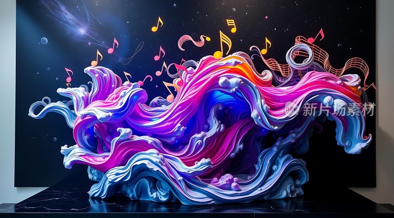 色彩斑斓的音乐之海